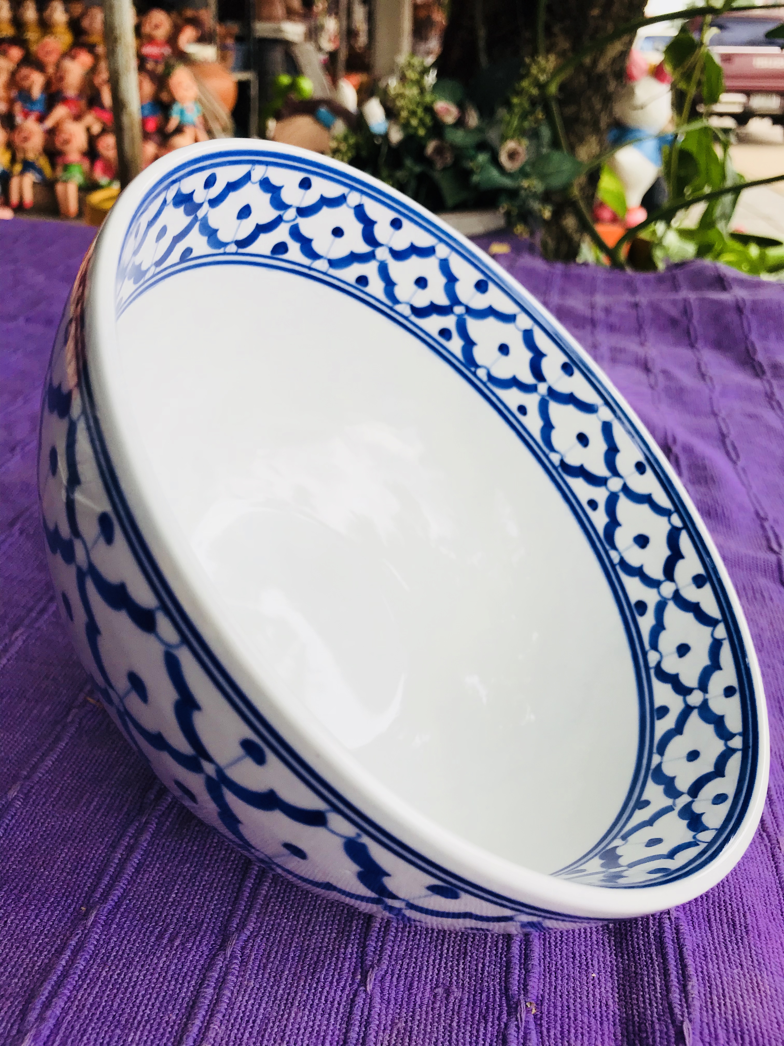 ถ้วยกลมลายไทย6"