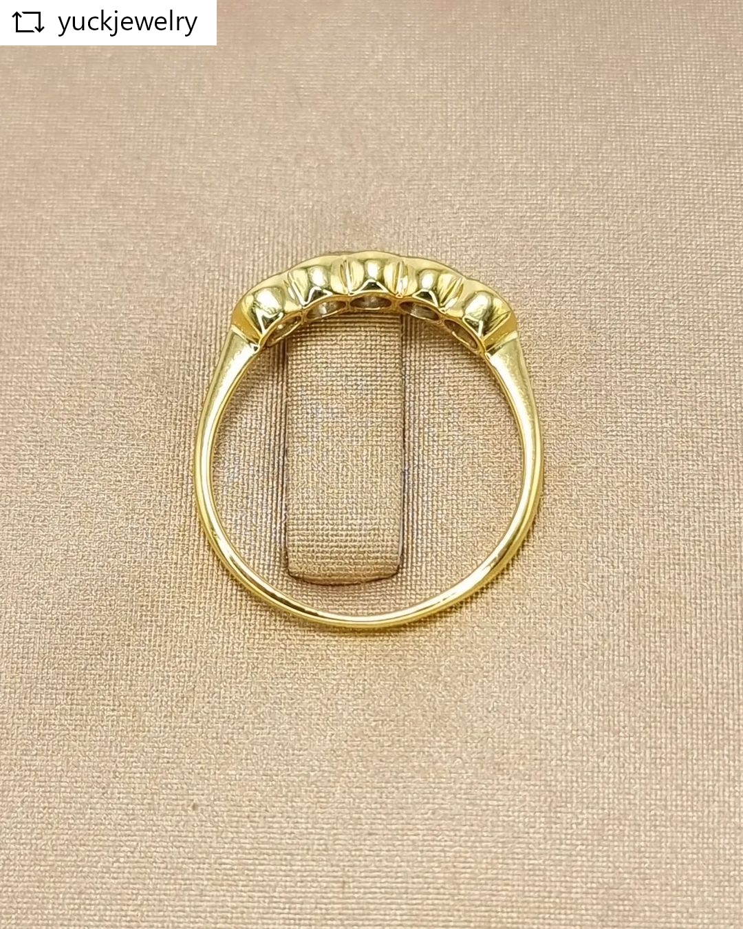 🚫ปิดการขาย(SoIdOut)🚫แหวนทองคำ 90% เพชรเกสร 12 ตัง 5 เม็ด รวม 60 ตัง น้ำ 95-96 ความสะอาด vs2-si2 ไซส์ 55 น้ำหนัก 2.45 กรัม