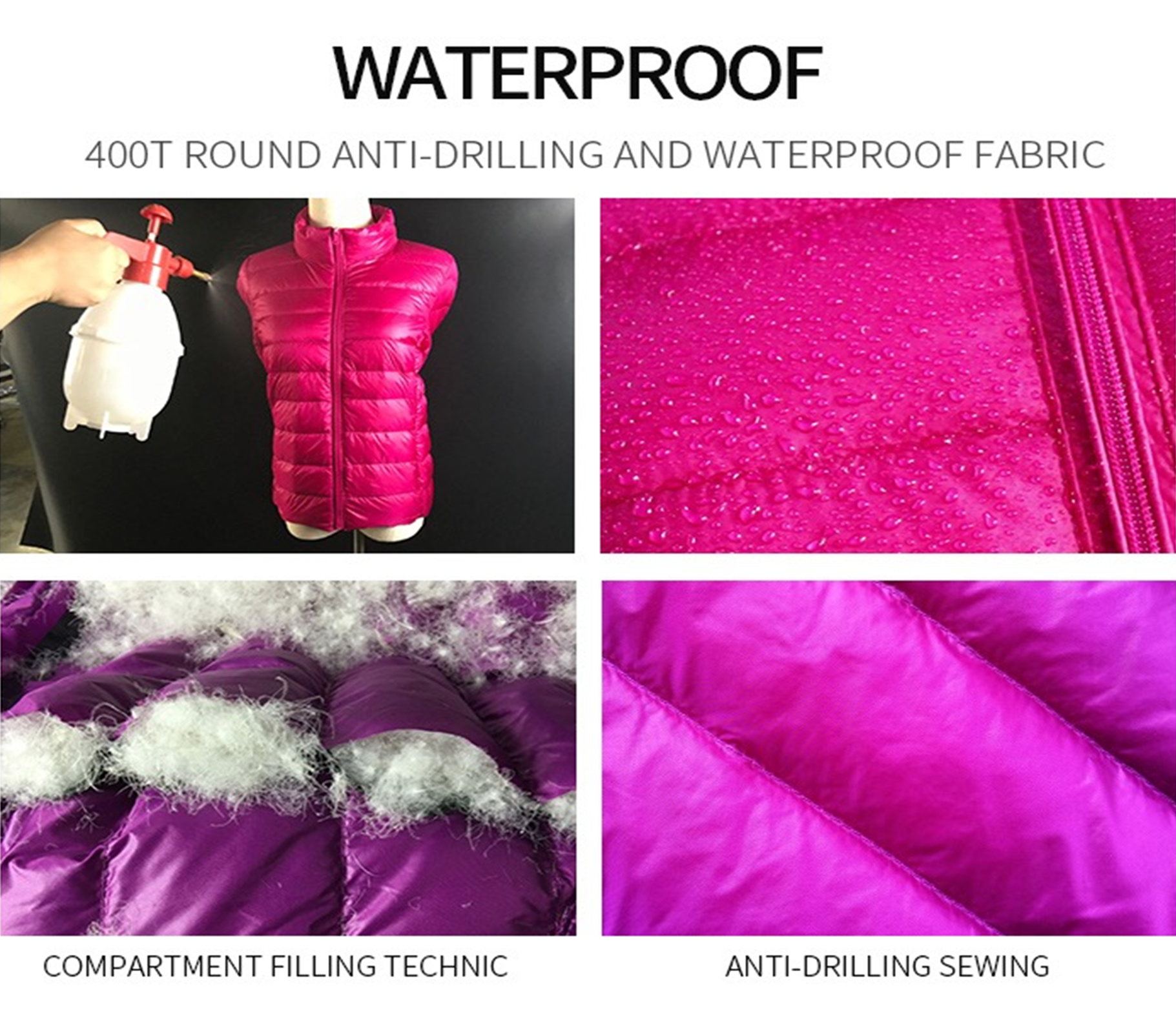 เสื้อกันหนาว เสื้อกันหนาวมีฮู้ด เสื้อกันหนาวขนเป็ด มีถุงผ้า มีฮูด