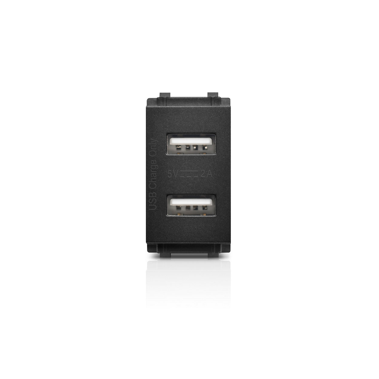 Philips เต้ารับ USB Socket 1 ช่อง 2 พอร์ต ฟิลิปส์ Leafstyle เต้ารับ USB PHILIPS 2 ช่อง 2พอร์ต ปลัก USB ฟิลลิป์