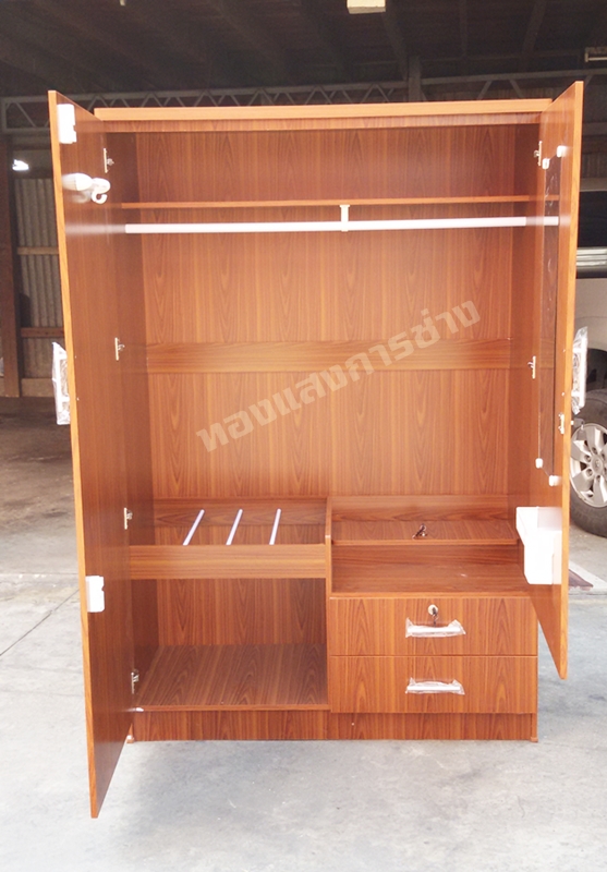 ตู้เสื้อผ้า ขนาด 4 ฟุต 2 ลิ้นชัก