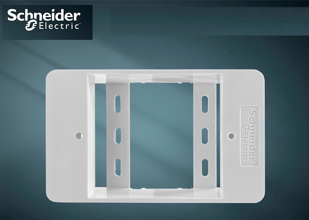 กล่องพลาสติกแบบลอย SCHNEIDER รุ่น M3T01SMBWE สีขาว บ๊อกลอยชไนเดอร์