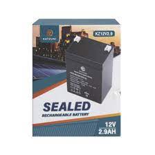 WC แบตเตอรี่ แห้ง KZ2.9-12T ( 12V 2.9AH )