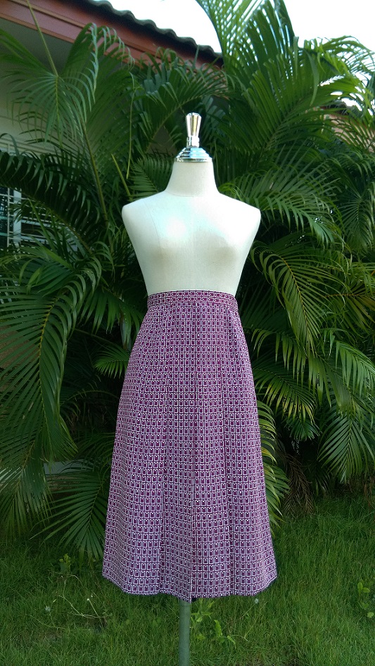 กระโปรงวินเทจย้อนยุค