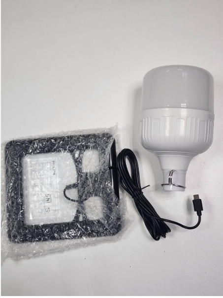 PHILIPS หลอดไฟ พลังงานแสงอาทิตย์ (Solar) LED 70 วัตต์ รุ่น SP010P พร้อมแผงโซลาร์เซลล์ LED 8/765 โซล่า 70W PHILIPS LED หลอดไฟ หลอดไฟโซล่าเซลสว่างมาก