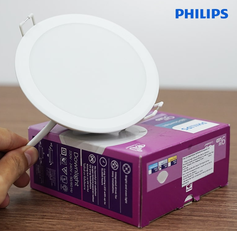 Philips โคมไฟดาวน์ไลท์ 9W 4นิ้ว รุ่น 59449 MESON ฟิลิปส์ IO LED รุ่น 59449 3000K-4000K-6500K recessed LED A1