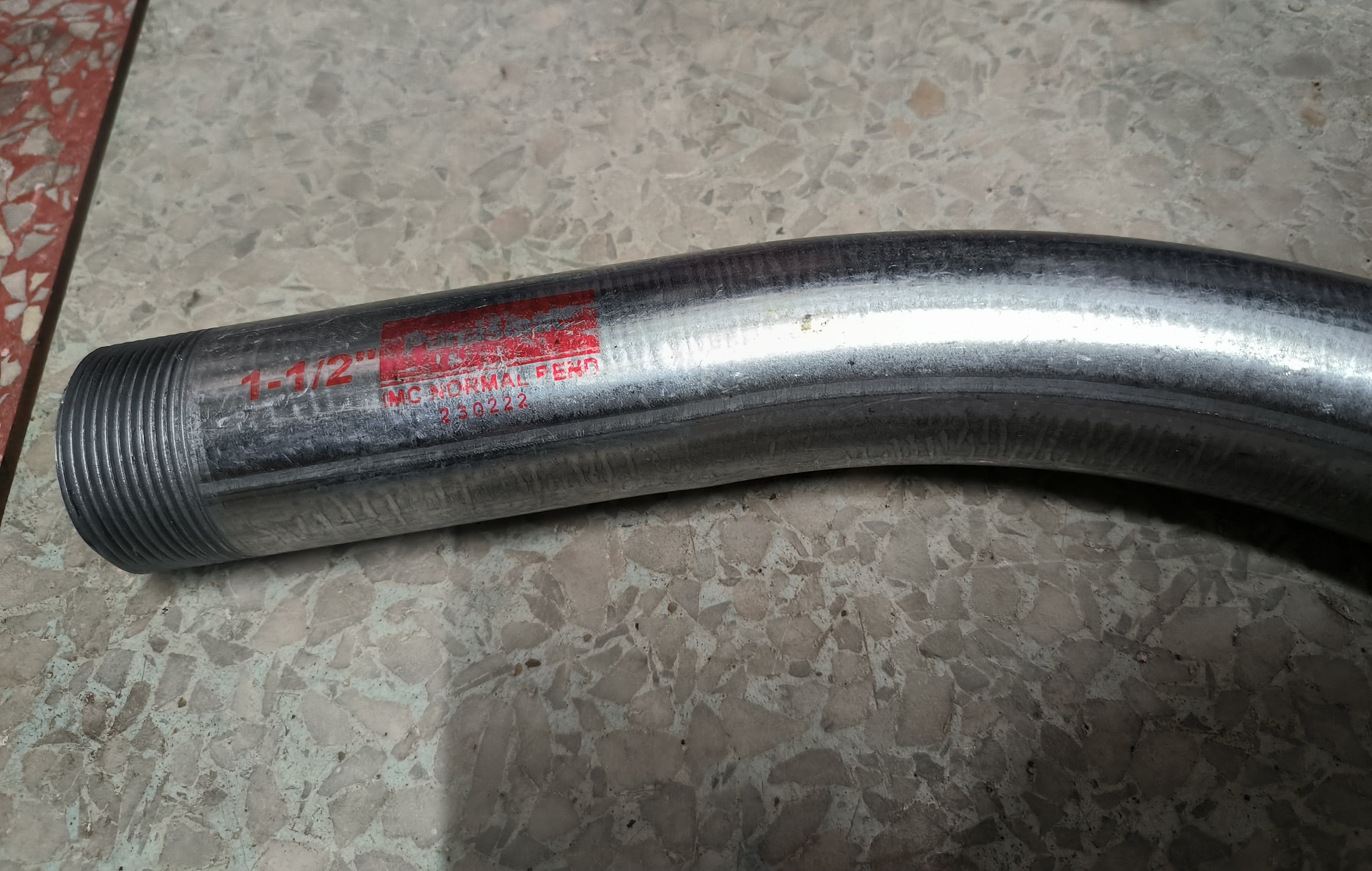 Panasonic ท่อโค้ง IMC ขนาด 90 องศา ขนาด 3 นิ้ว I.M.C. ELBOW ท่อโค้งรุ่นหนา 90