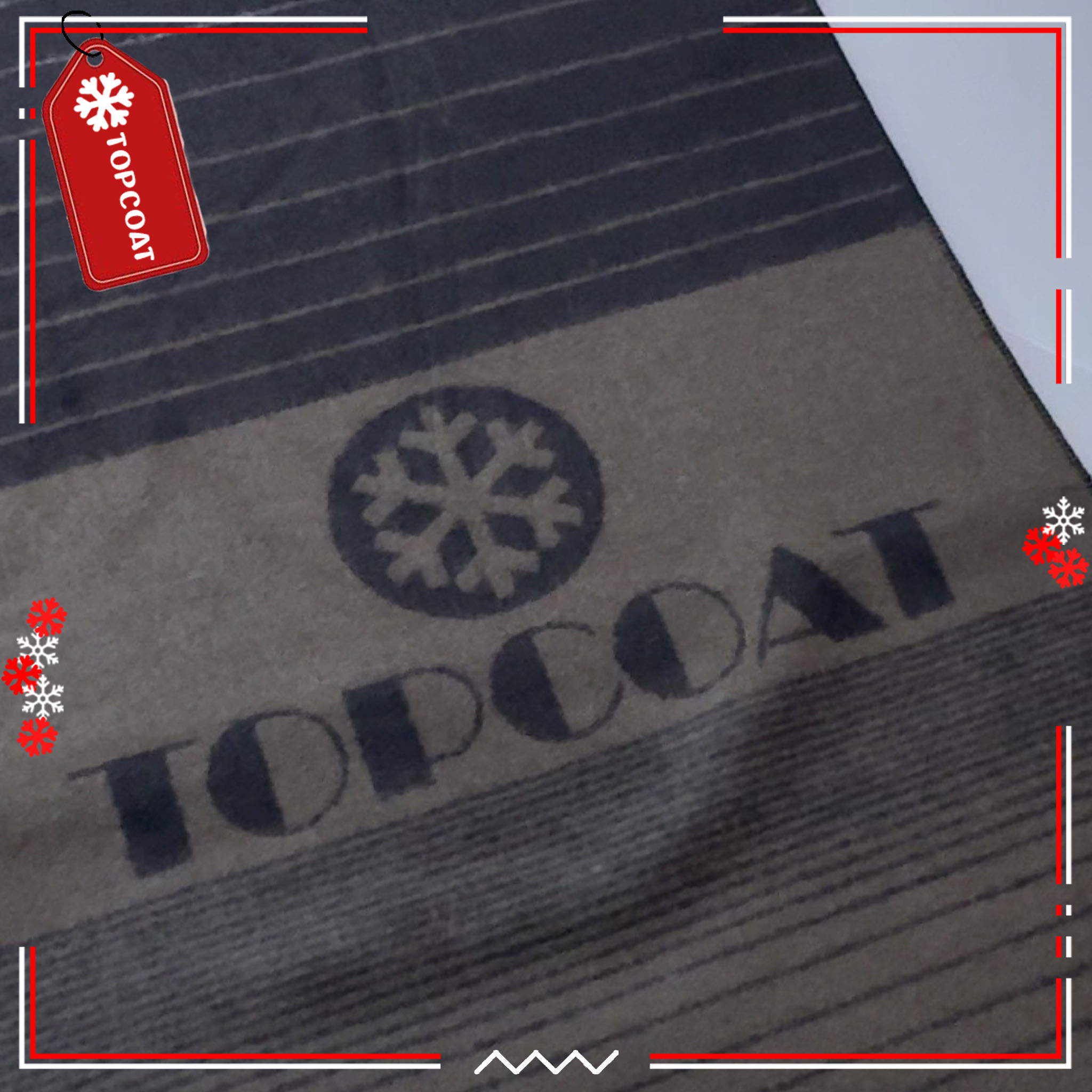 ผ้าพันคอกันหนาว (Shadow Gradient) ดีไซน์ใหม่ ผืนใหญ่ไม่คันใส่สบาย