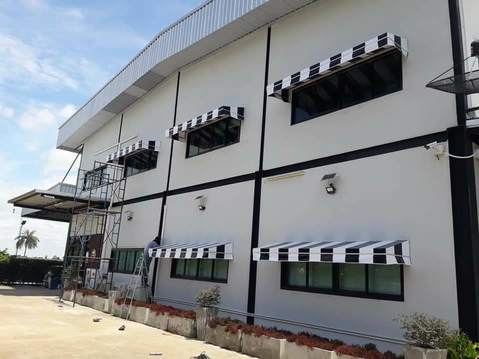 โครงกันสาดผ้าใบ