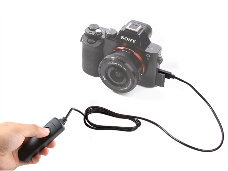 Sony RM-VPR1 Wired Remote สายลั่นชัตเตอร์ เทียบเท่า for A7 A7II A7III A7IV A7RII A6500 A6300 A5000 A3000
