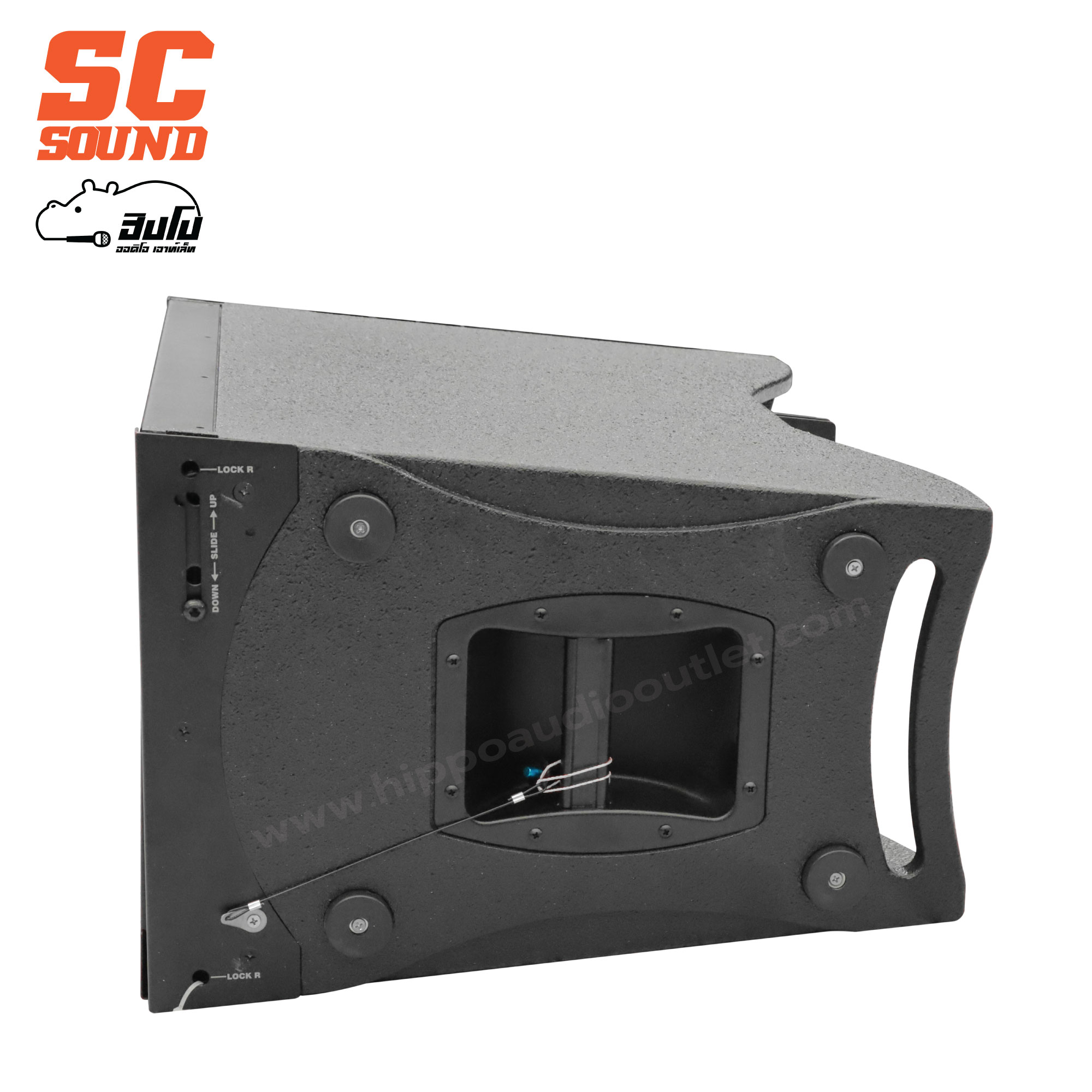 ตู้เปล่าแขวน 12 นิ้วเดี่ยว V8 (SC sound) (HP001-01)