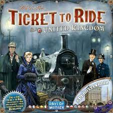 Ticket to Ride: Map 5 - United Kingdom & Pennsylvania