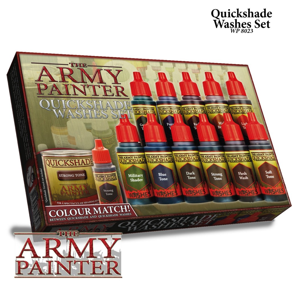 [Paint] Army Painter: Quickshade Washes Set