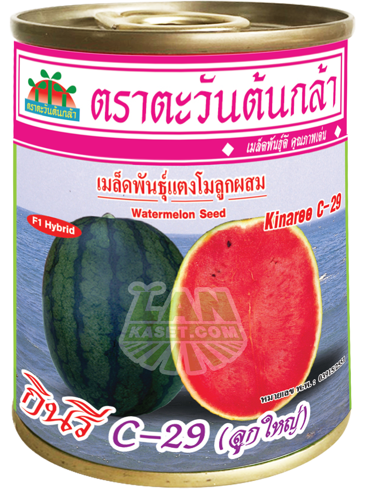 แตงโมลูกผสม กินรี C-29 (40กรัม)