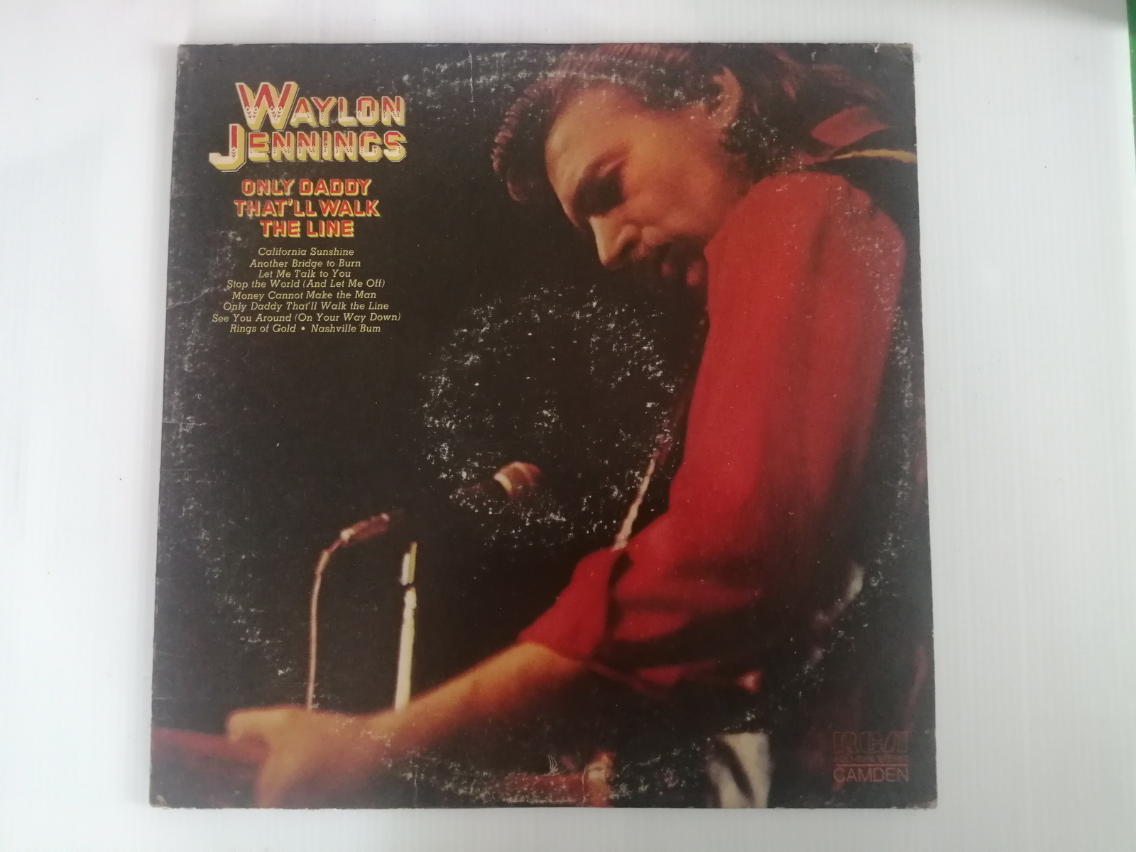 แผ่นเสียง WAYLON JENNINGS ONLY DADDY THAT'LL WALK THE LINE - Records