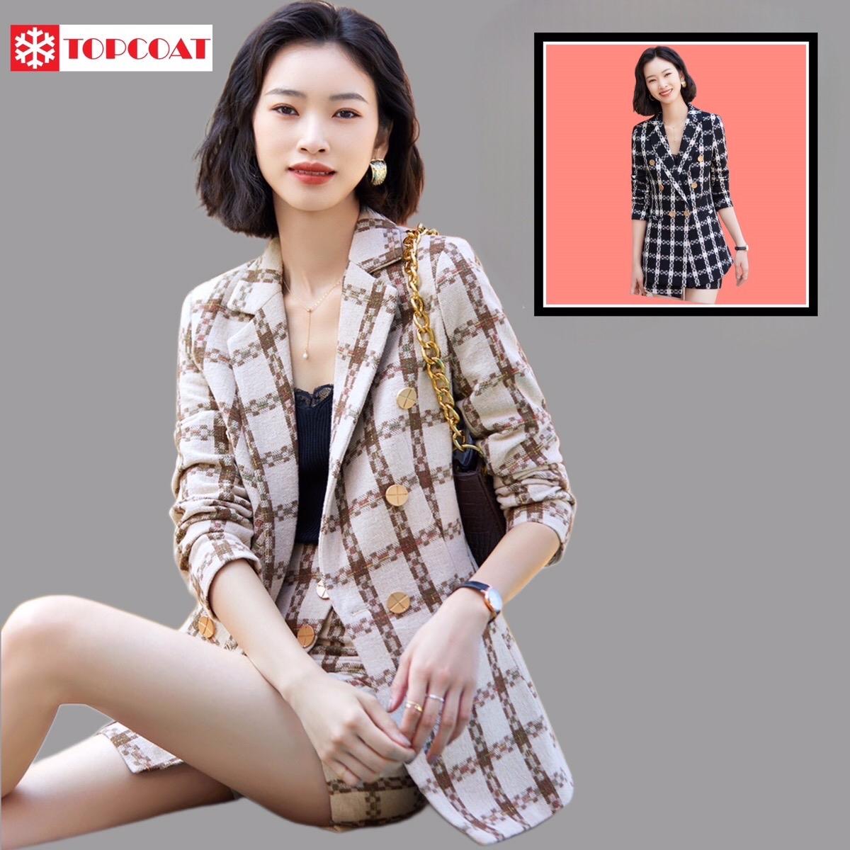 สูทผ้าทวิส สูทลายสก๊อต สูททรงสวย