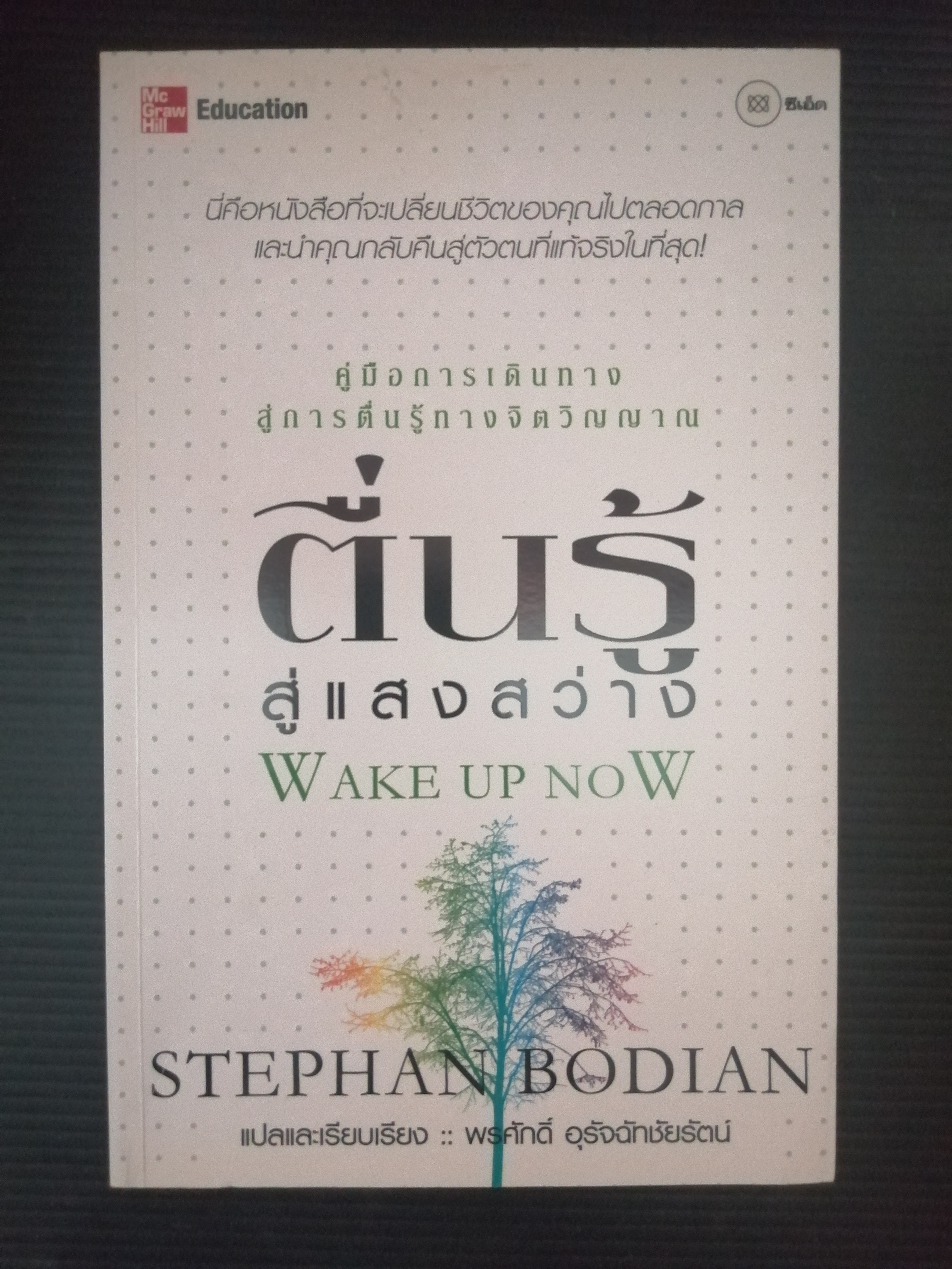 ตื่นรู้สู่แสงสว่าง Wake up now ผู้เขียน STEPHAN BODIAN