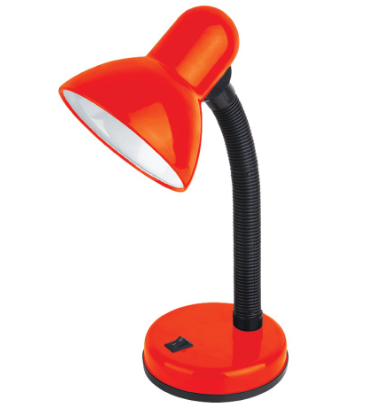 SHINING LED Table Lamp โคมไฟตั้งโต๊ะ โคมไฟอ่านหนังสือ ขั้ว E27 มีให้เลือก 4 สี แดง, ฟ้า , เทา และชมพู