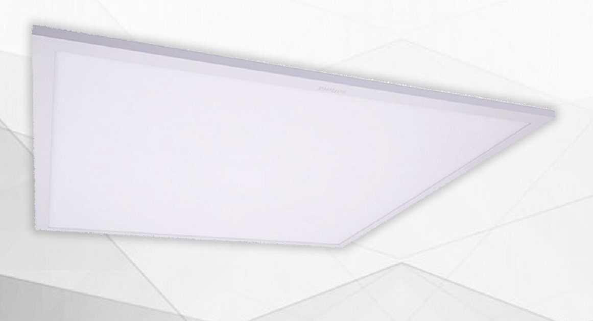 โคมไฟพาแนล LED Panel Philips รุ่น RC048B 3800lm 42w ขนาด60X60 พร้อมคลิป พร้อม อะแดปเตอร์อยู่ด้านนอก
