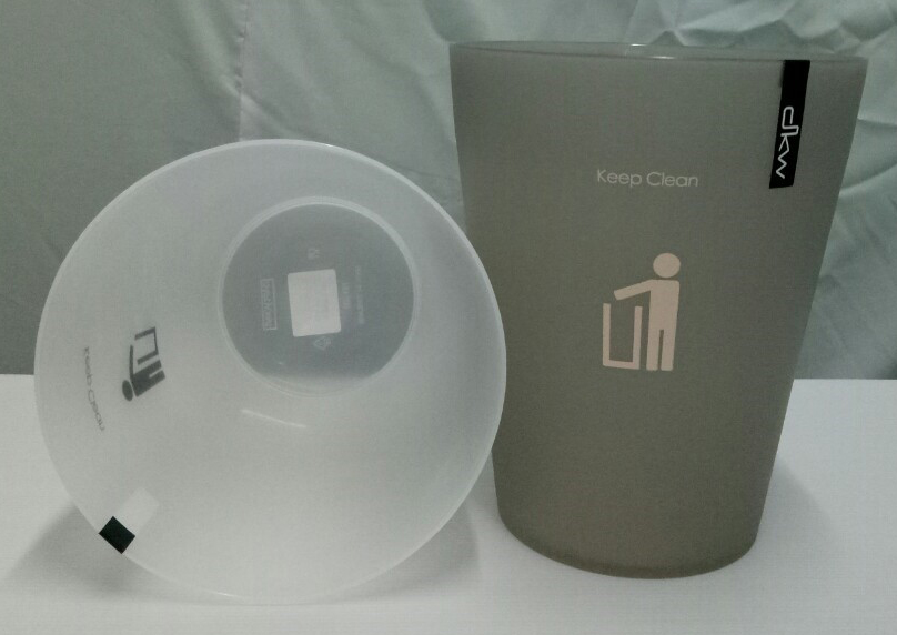 ถังขยะใสทรงกลม 4.5 ลิตร