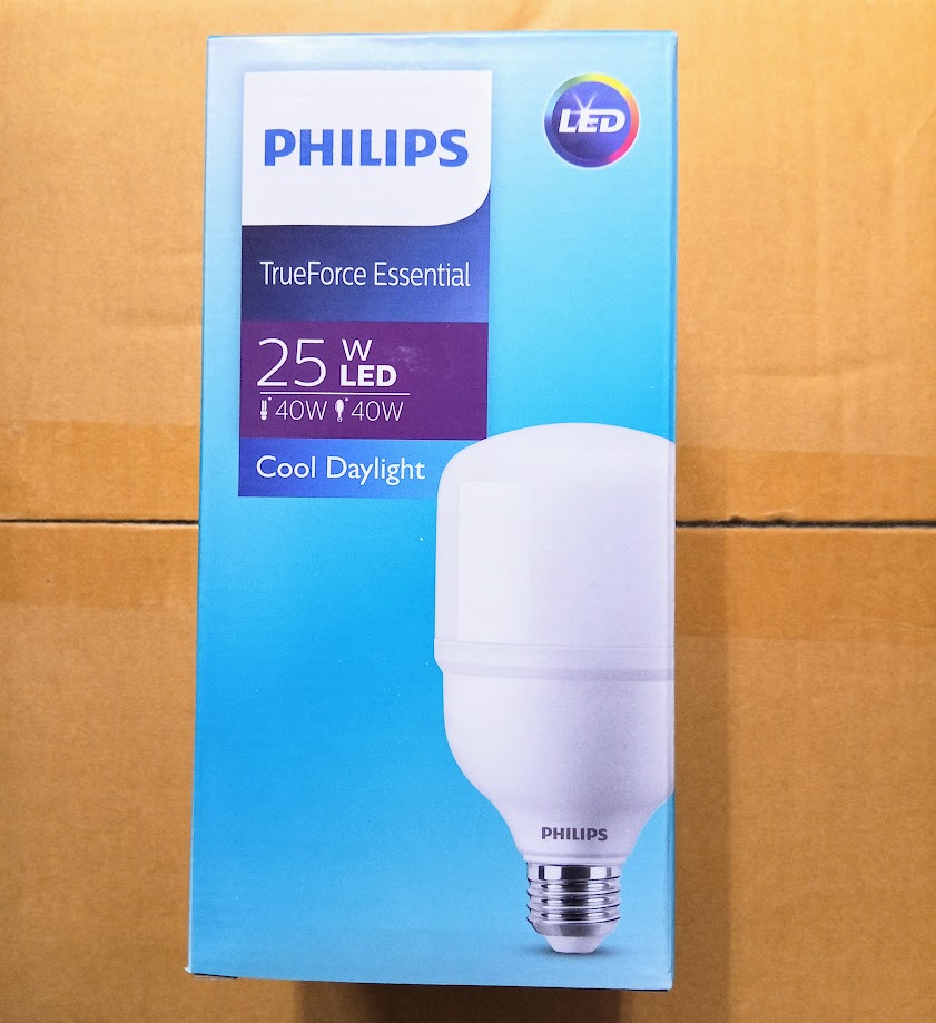 Philips หลอดไฟ LED 25W TrueForce Essential Highbay แสงขาว 6500K E27 ฟิลิปส์ ทรูฟอร์ช ไฮเบย์หลอดไฟ LED 25W Cool Daylight