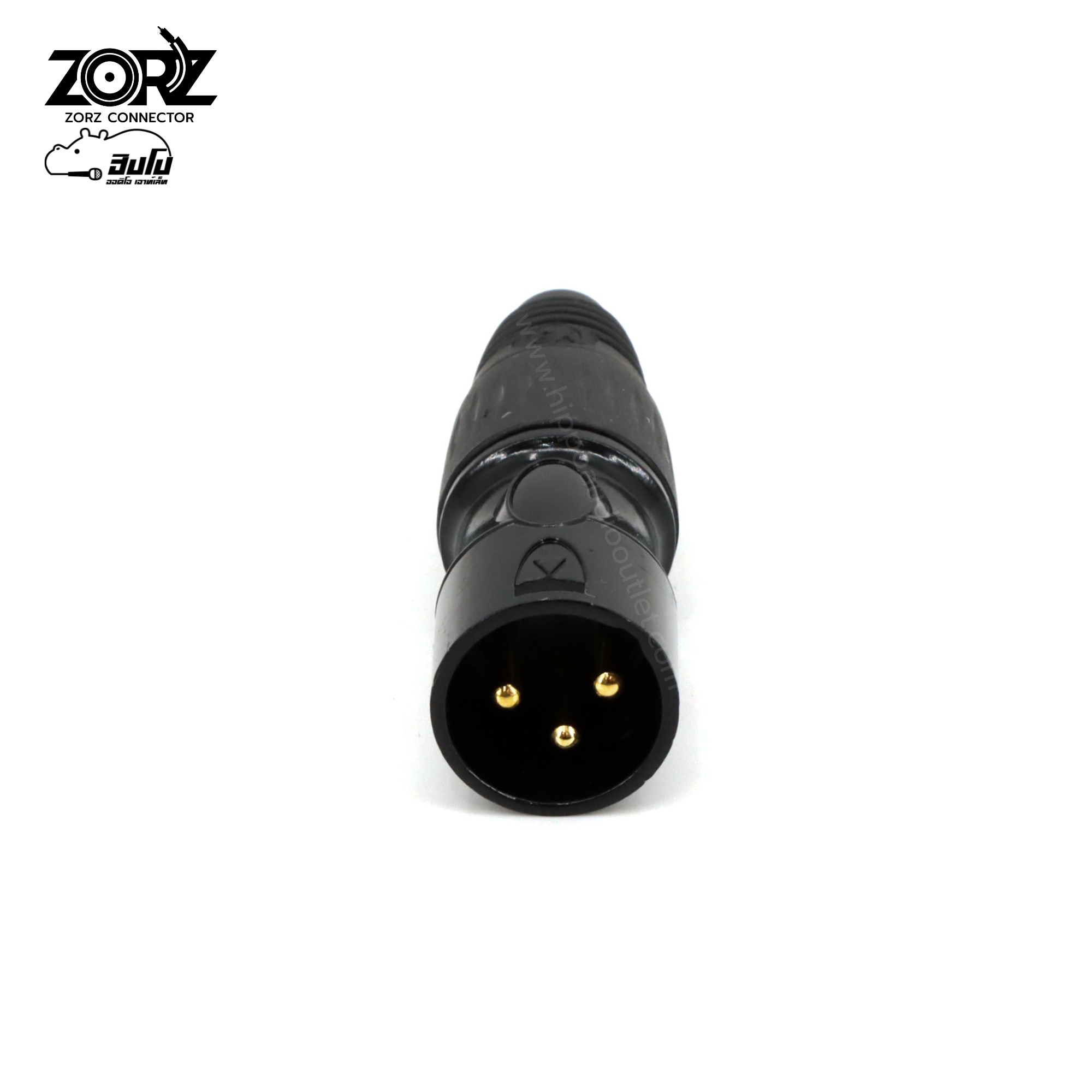 ปลั๊กแคนนอลผู้ ZORZ ZR 901MB (แพ็คถุง) (SP1)