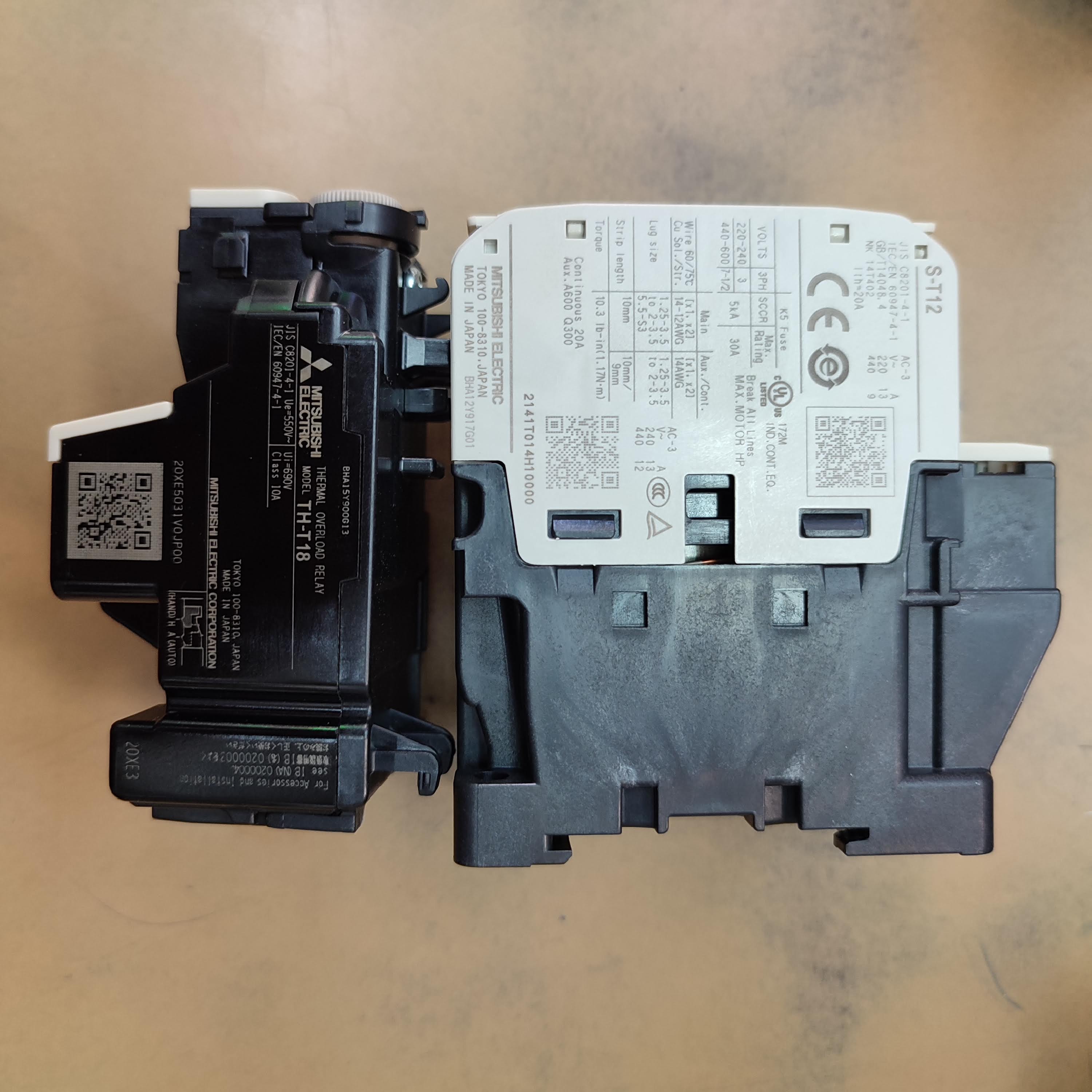 MITSUBISHI แมคเนติก S-T10 S-T12 S-T20 S-T25 S-T35 S-T50 S-T65 มิตซูบิชิ ของแท้ ออกบิลได้ Magnetic Contactor แมกเนติก โอเวอร์โหลด มิตซูบิชิ