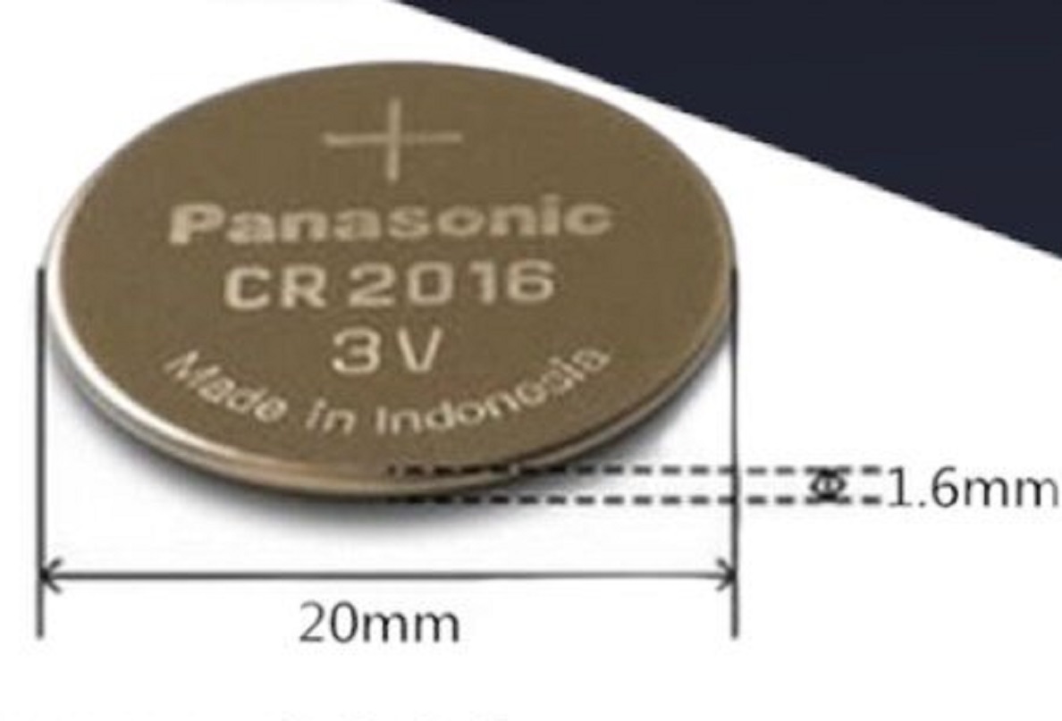 ถ่านกระดุม Panasonic CR2016 1ก้อน 3V แท้100% จัดจำหน่ายโดยบริษัทได้รับการแต่งตั้ง ของแท้แบบเดียวกับที่ห้างขาย ใหม่จากหยิบจากโรงงานมาขายโดยตรง