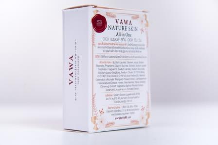 VAWA Nature Skin All in One วาวา เนเจอร์ สกิน สบู่ All in one