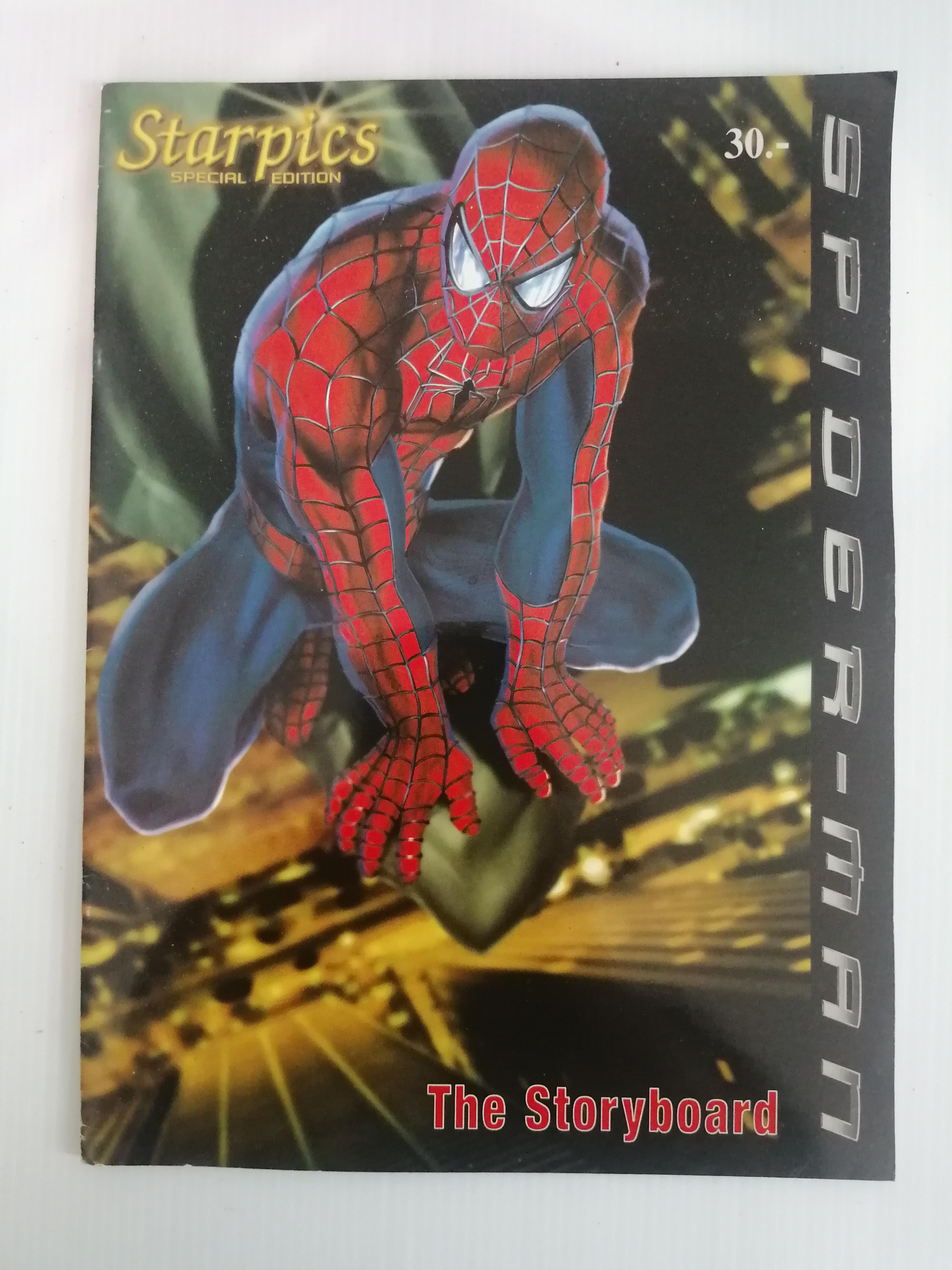 STARPICS SPECIALS EDITION SPIDER-MAN STORYBOARD