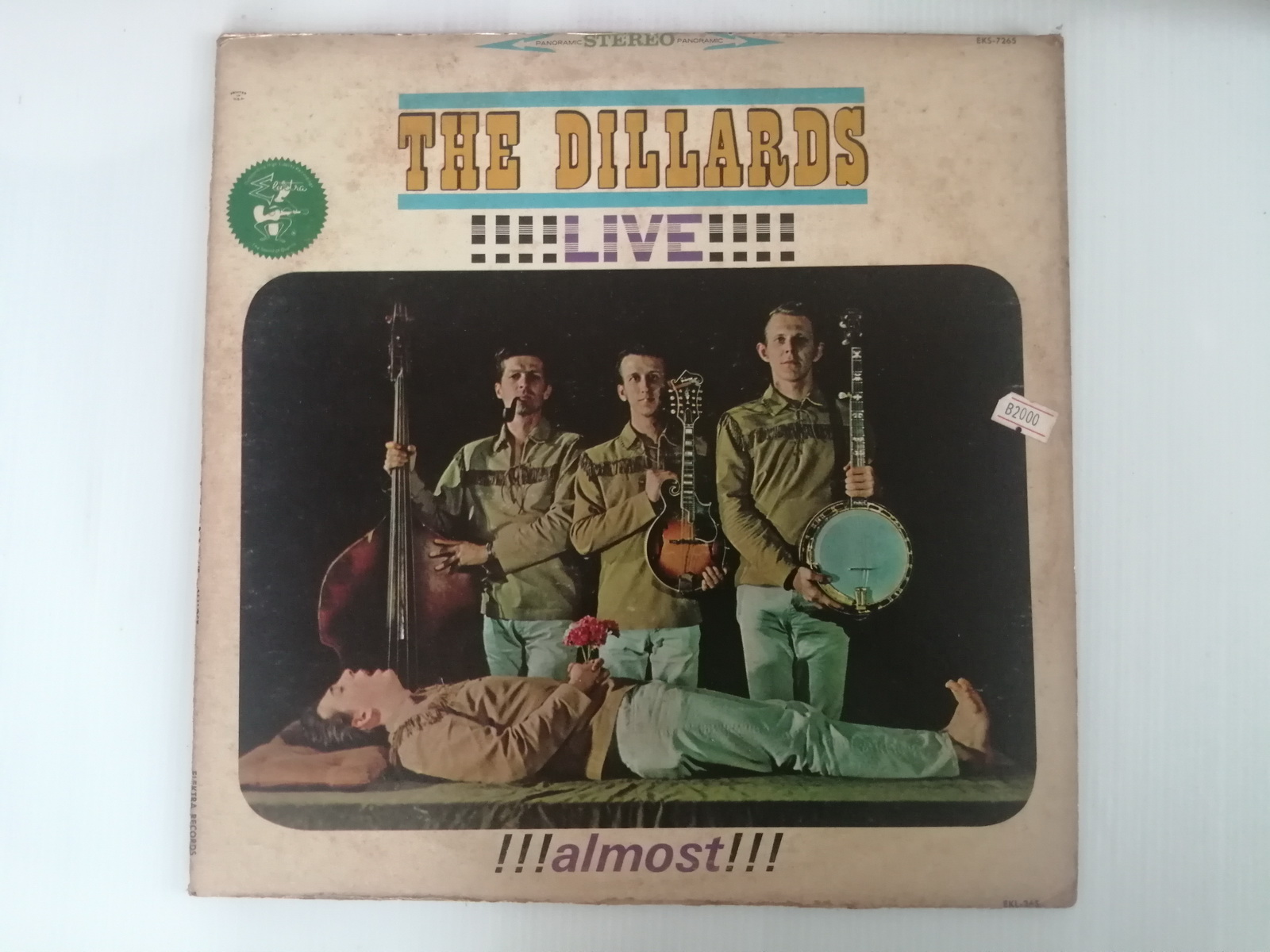 แผ่นเสียง THE DILLARDS LIVE !!! ALMOST !!! - Records