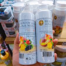 BB BODY LOTION SUNSCREEN ( ผลไม้รวม)