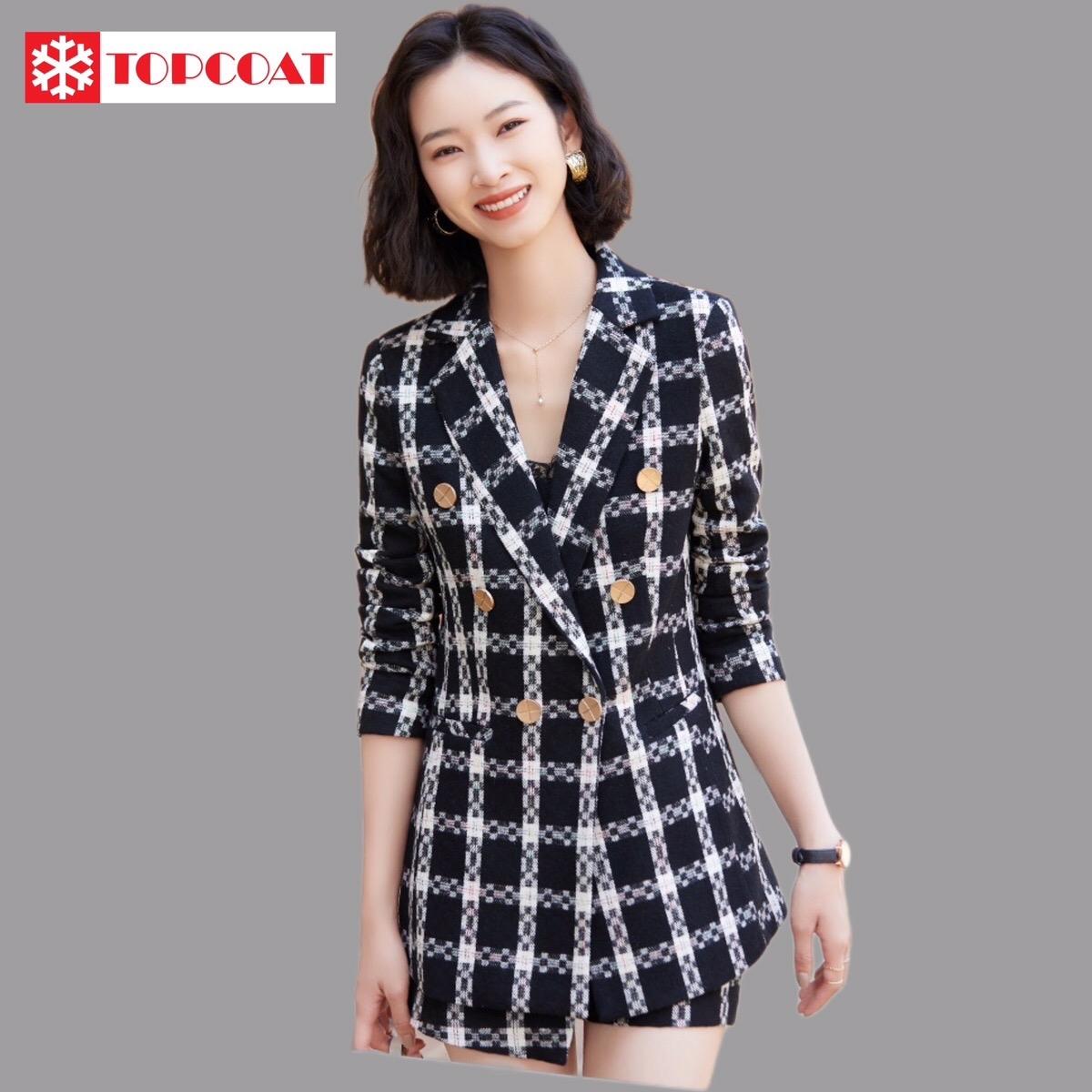 สูทผ้าทวิส สูทลายสก๊อต สูททรงสวย