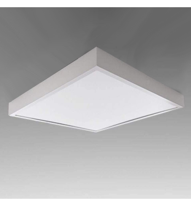 Surfaced Mount Kits อุปกรณ์เสริม 60x60 และ 30x120 เฟรมอลูมิเนียม สำหรับติดตั้งโคมไฟพาเนล LED กับฝ้าเพดานแบบลอย ชุดติดตั้งแบบยึดติดพื้นผิวสำหรับแผงไฟ LED ขนาด