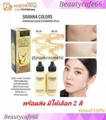 Sivanna Colors Concealer Liquid Foundation ซีเวียน่า รองพื้นเนื้อใยไหม SPF 25 PA+++ ขนาด 50 g