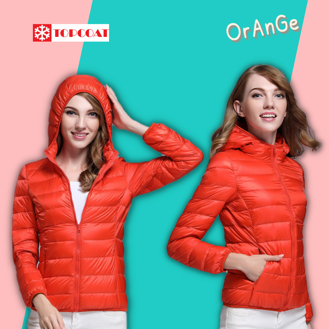 เสื้อกันหนาว เสื้อกันหนาวมีฮู้ด เสื้อกันหนาวขนเป็ด มีถุงผ้า มีฮูด