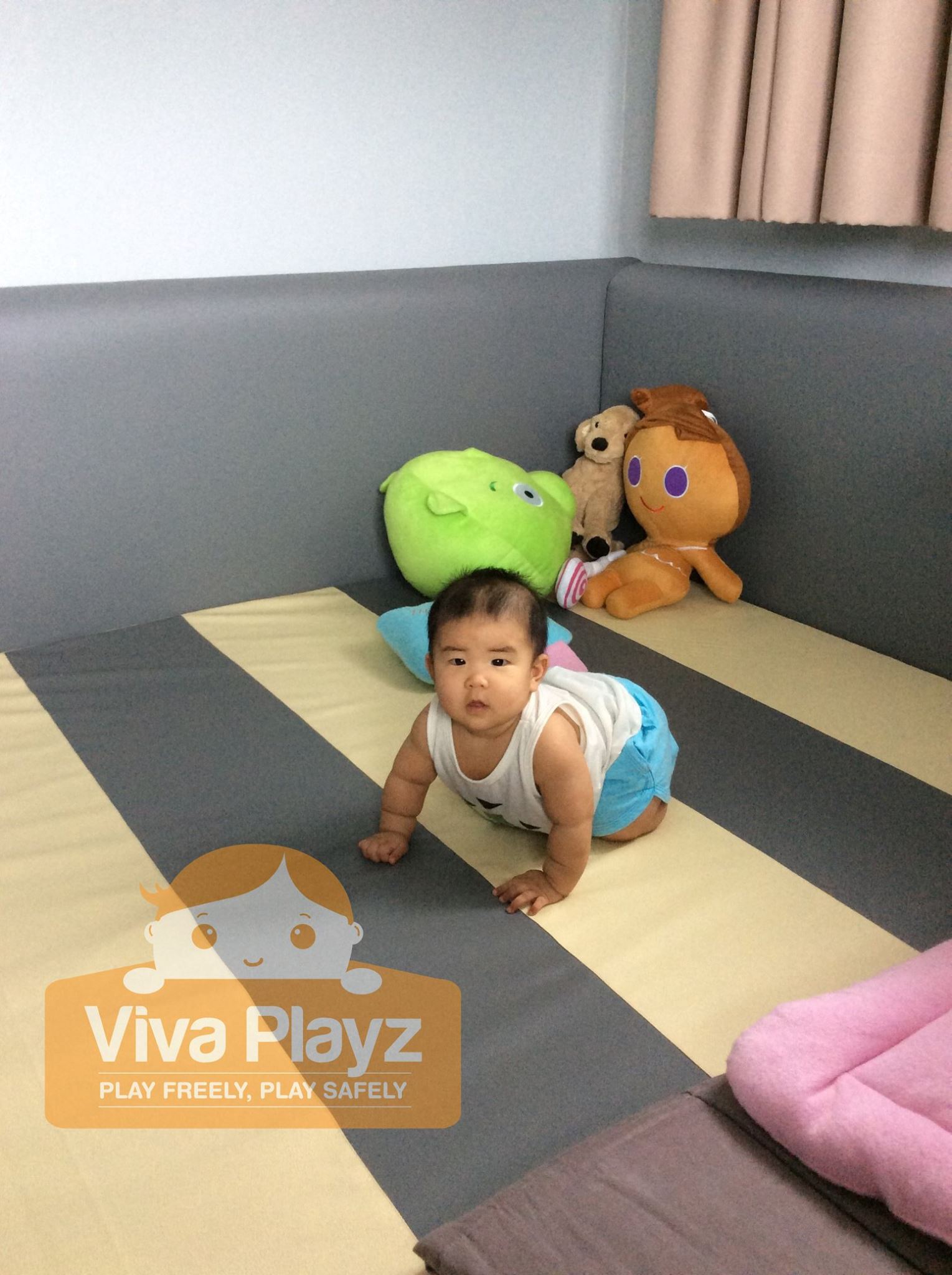 คอกต่อเตียง คอกกั้นเด็ก Viva Playz ขอบคุณลูกค้ามากๆค่ะ