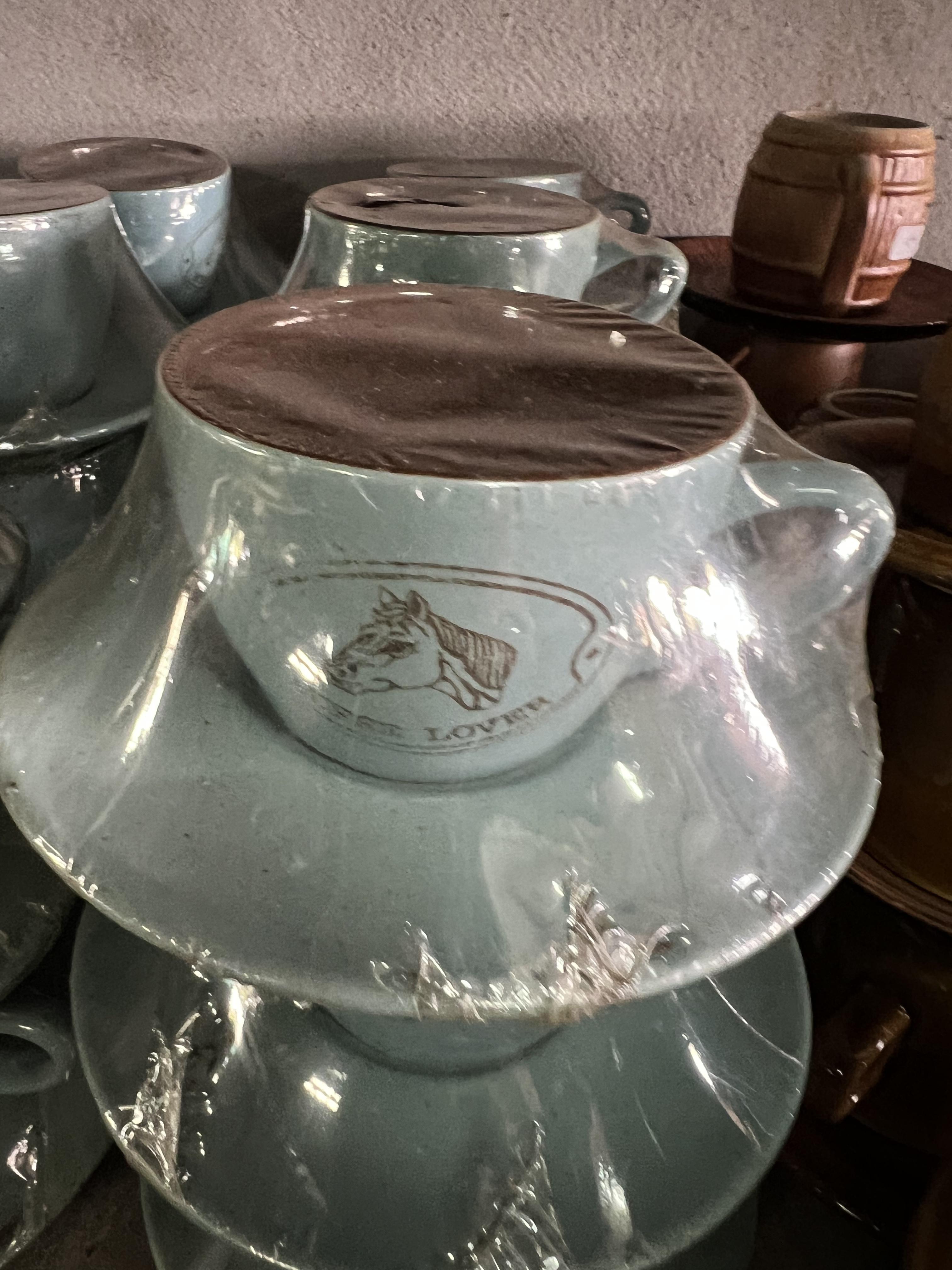 ชุดแก้วกาแฟพร้อมจานรอง