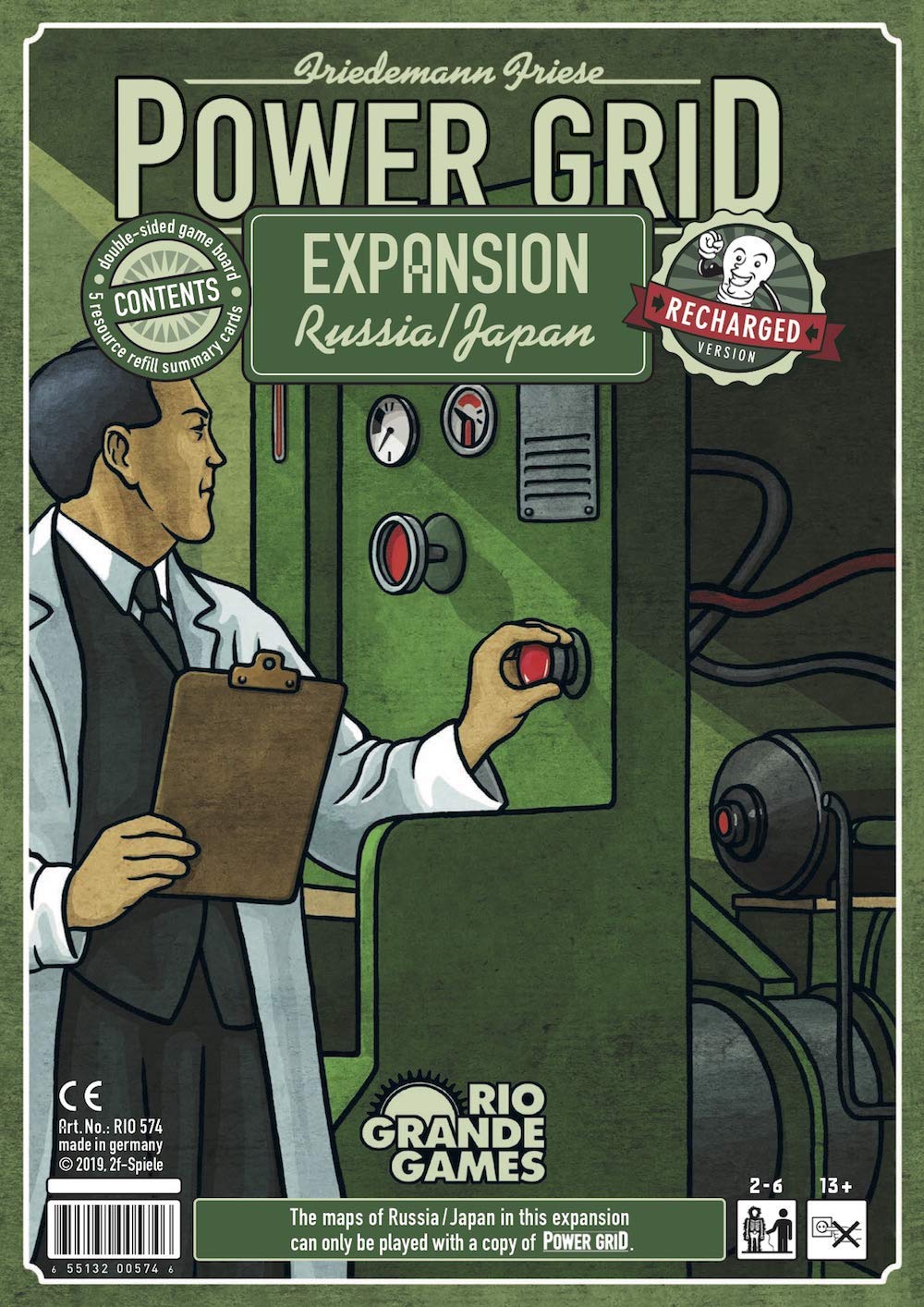 Power Grid: Russia/Japan (Recharged)