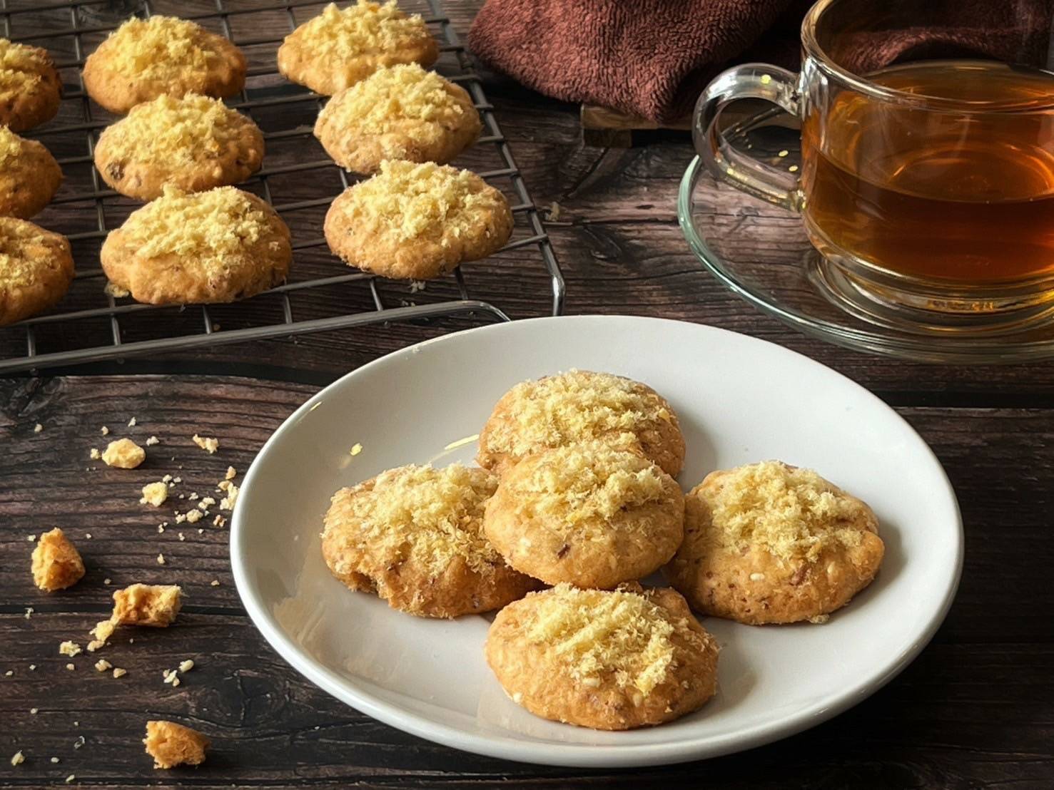 คุ๊กกี้ปลาธัญพืช (สินค้าพรีออเดอร์) กลุ่มวิสาหกิจชุมชนแปรรูปปลาน้ำจืม (ป้าอ้วนหมู่ 3)