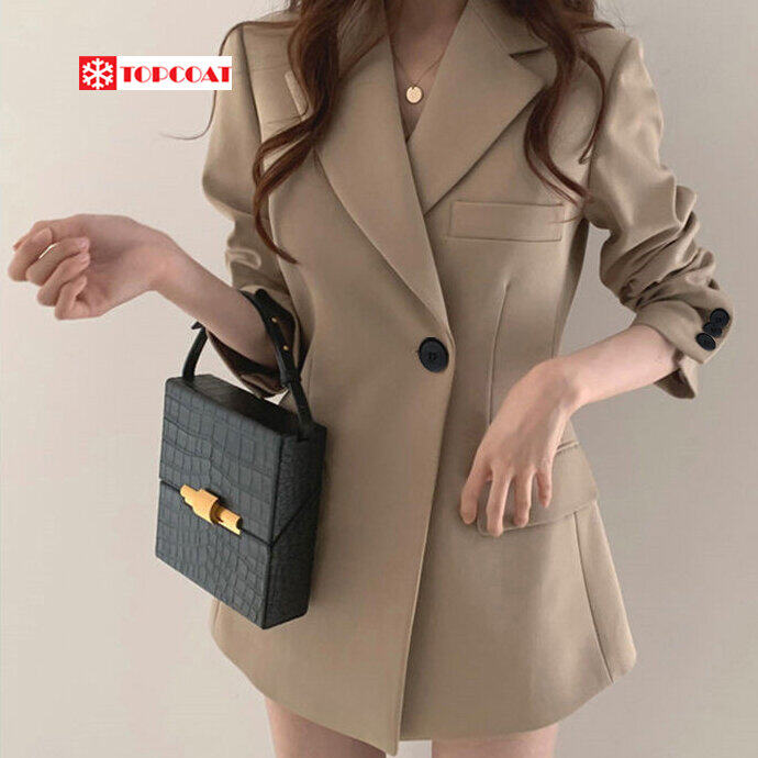 เดรสสูท สูทเดรส สีดำ สีน้ำตาล สีชมพูพาสเทล สีครีม