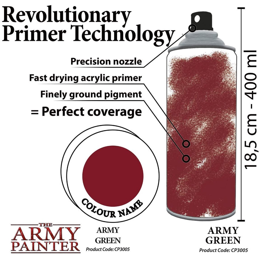 [Paint] Army Painter Spray Primers: Army Green