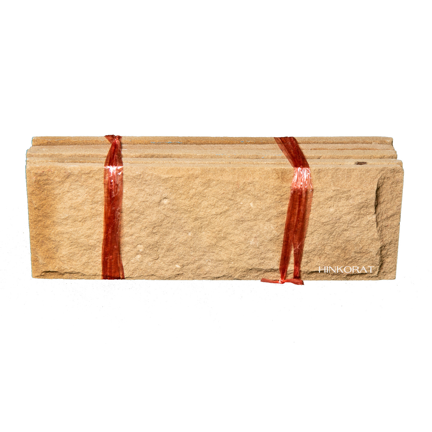หินทรายสีเหลืองทอง ขนาดแผ่น 10x30 เซ็นติเมตร