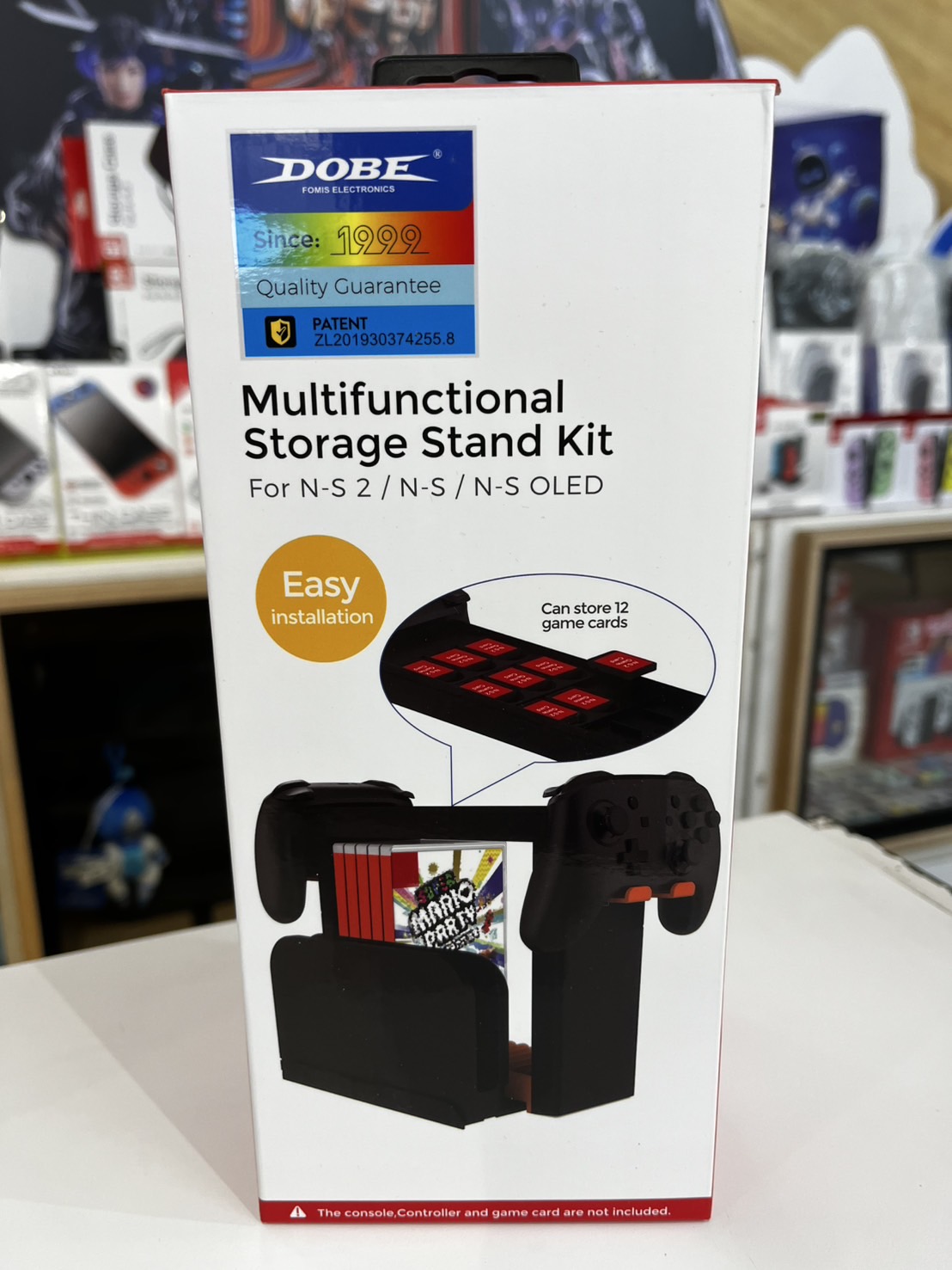 NIntendo Switch 2 : NS2 Multifuntional Storage Stand Kit Dobe