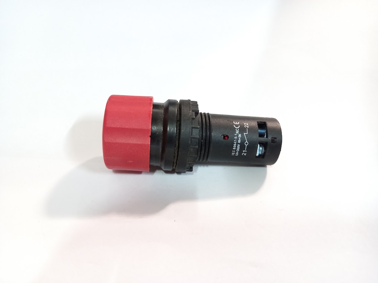 สวิทซ์ฉุกเฉิน 22มม Emergency Stop Switch SPST-NC, Twist Release, Screw,