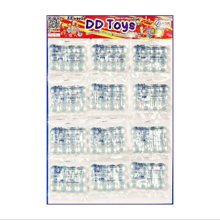 ลูกแก้วใส 16 มิล แบบแผง