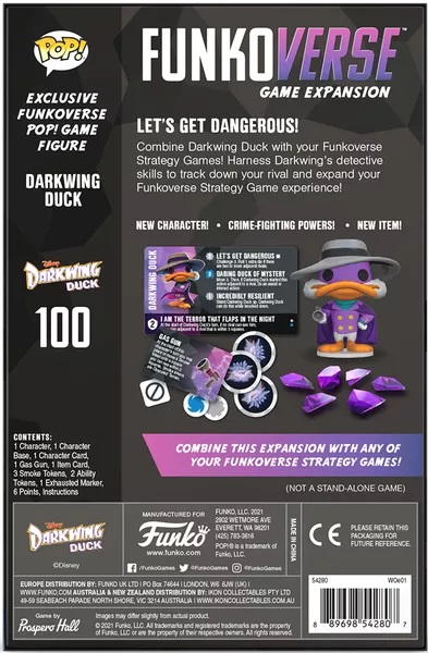 Funkoverse Strategy Game: Darkwing Duck 100