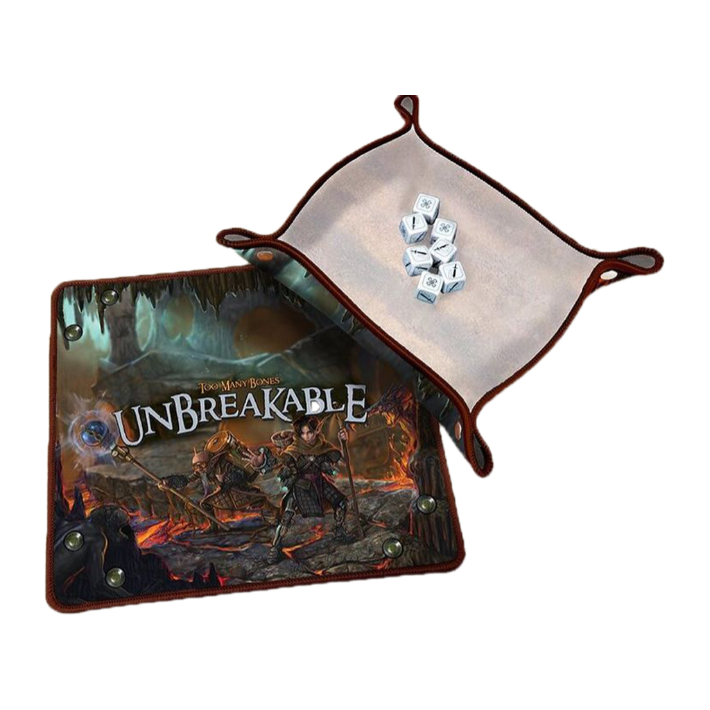 Too Many Bones: Control 'Ur Roll Dice Tray Unbreakable