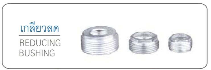เกลียวลด REDUCING BUSHING