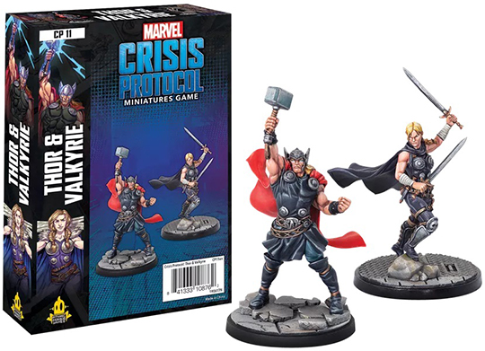 Marvel Crisis Protocol: Thor Valkyrie Chatacter Pack